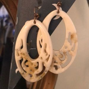 beautiful plastic earrings